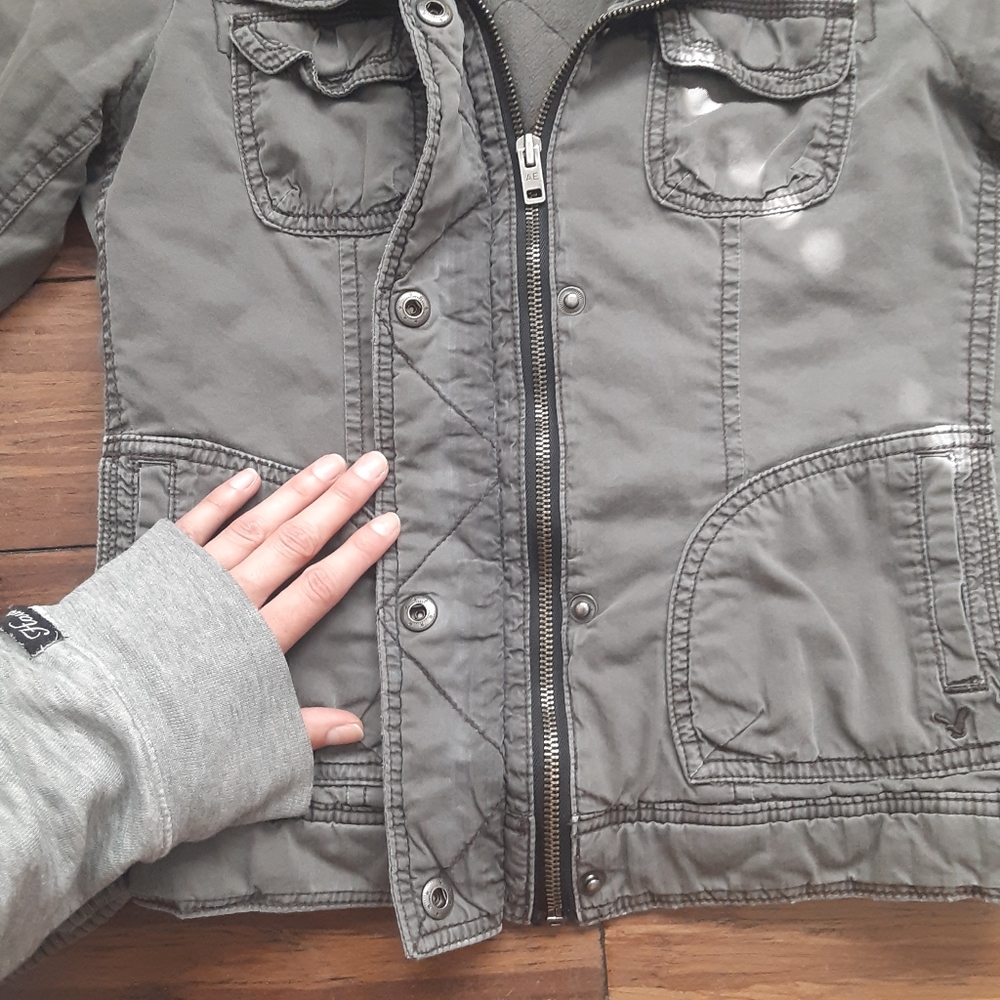 Vintage American Eagle Bomber Jacket - Picture 4 of 6